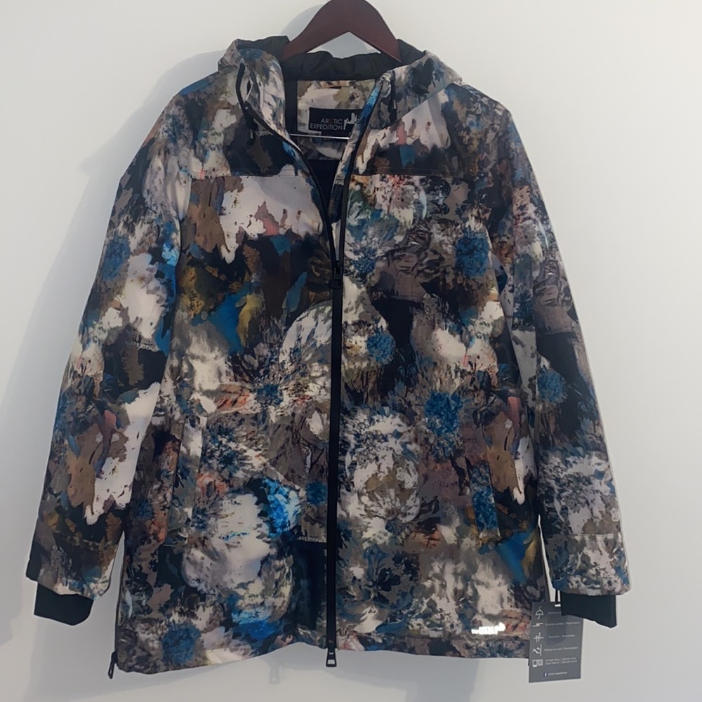Arctic expedition high performance rain coat